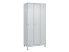 locker,HxBxD 1950x900x500mm,3vak,vak B 300mm,cil.-slot,voeten