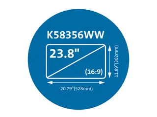MagPro Monitor privacy filter 23.8 inch (16:9) - 5