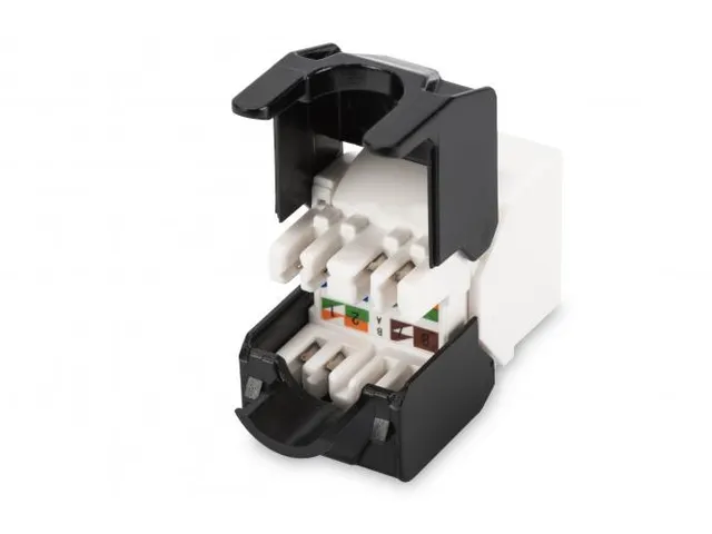 CAT 6 keystone module onafgeschermde RJ45 naar LSA