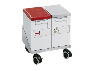 Onderwagen Voor 2 Afvalbakken 15 Liter - 1