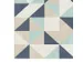tapijt,v. binnen,HxLxB 7,5x2300x1600mm,PP,m. driehoekpatroon