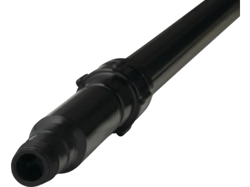 Steel Vikan telescoop 157-278 cm zwart