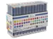Marqueur à alcool Nassau Arts pointe duo set 48 couleurs