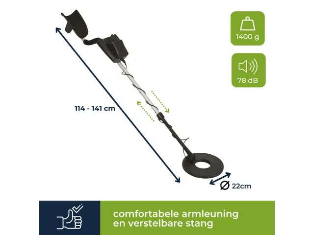 Professionele Metaaldetector