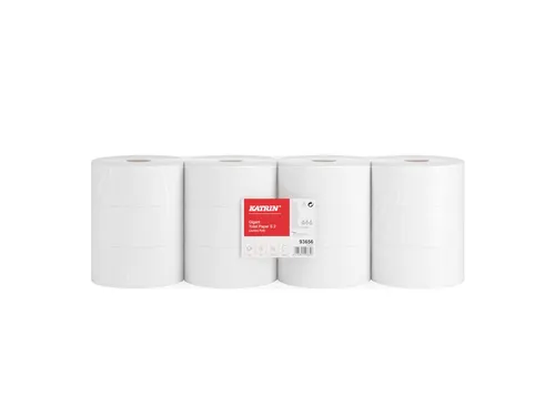 Toiletpapier Jumbo Katrin 93656 Gigant S 2-laags 150m wit