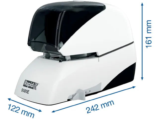 Rapid contactloze elektrische nietmachine 5080E zilver/oranje