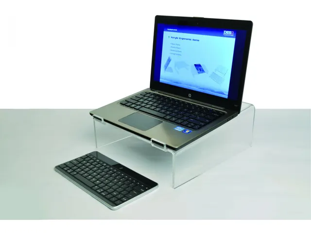 Acryl Laptopstandaard Transparant voor Laptops tot 17 Inch