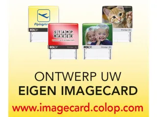 Tekststempel Colop Printer 10 +bon 3regels 27x10mm zwart - 2