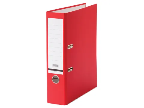 Ordner Qbasic A4 80mm karton rood