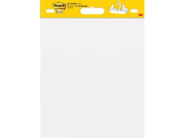Post-it mini meeting chart 45,7 cm x 38,1 cm blanco