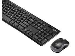 Logitech MK270 UK layout Toetsenbord + Muis Zwart