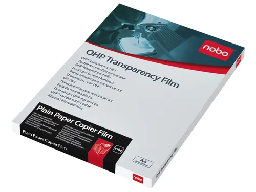 Overheadprojector transparanten Nobo voor kopieermachines 100 stuks