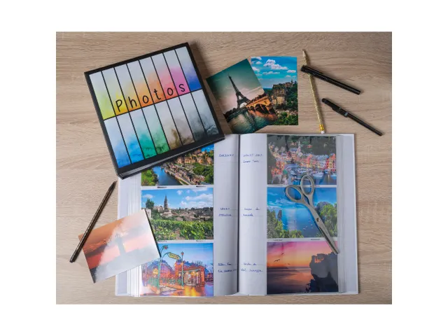 Alb poch 300 photos 22,5x32,5cm Rainbow