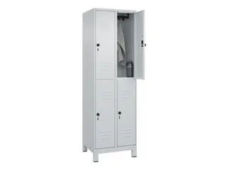 dubbeldekse locker,HxBxD 1950x600x500mm,2x2vak.,vak B 300mm - 3