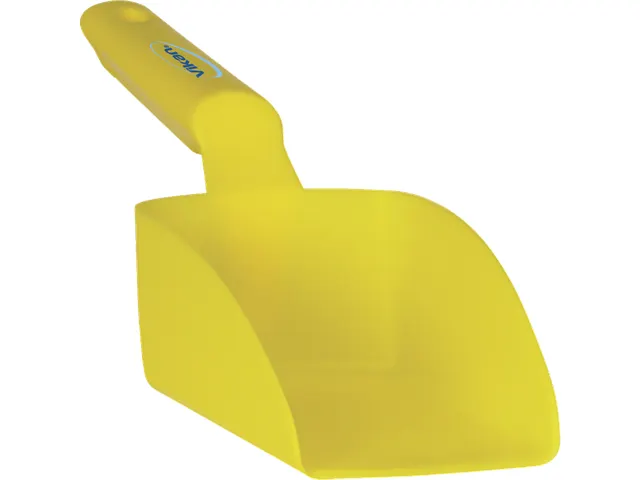 Hygiene 5677-6 handschep, geel recht, klein, 0,5L, 300x95x80mm /