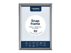 Europel Kliklijst Premium B2 50x70cm 25mm Zilver