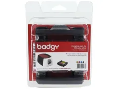 1 x kleurenlint, 100 blanco kaarten voor Badgy 100 en Badgy 200