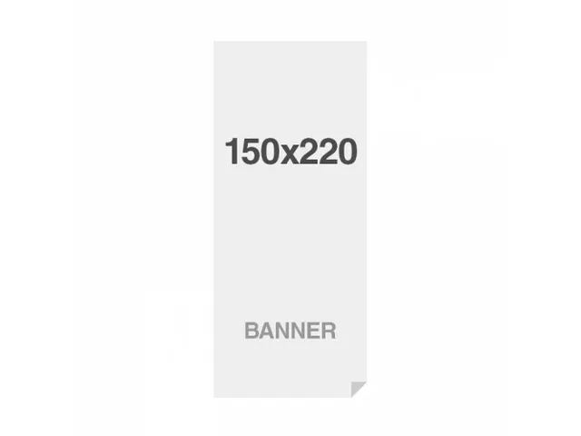 Print voor Banner 150x220cm Symbio 510g/m² PVC Mat Oppervlak