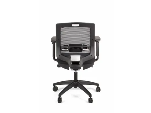 Bureaustoel EN1335 Linea New Malice 01 zwart/zwart met 1D armleuning