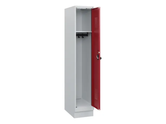 schoollocker,HxBxD 1630x300x500mm,1vak,vak B 300mm,draaigrendel,sokkel