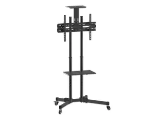 Trolley voor TV’s en monitoren, voor schermen 37 inch–65 inch, VES - 10