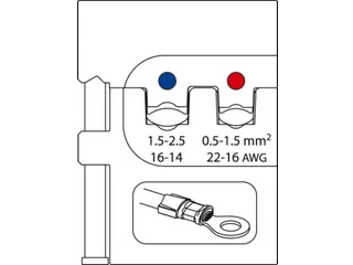 S 8140 J Krimptangset INDUSTRIAL 4-delig - 2