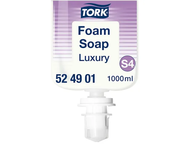 Tork 524901 S4 Luxe Schuimhandzeep Magnolia 1000ml Voordeelbundel