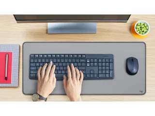Logitech Draadloos Toetsenbord MK235 QWERTY + Compacte muis Zwart - 6