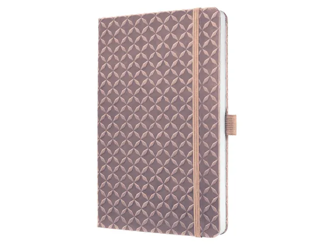 Notitieboek Jolie Flair A5 pearl rose gelinieerd hardcover