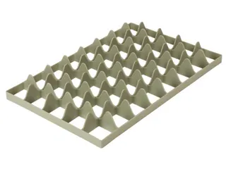 Vakwerkinzet 5X8Vakken Vakmaat 66X67Mm Uitvoering Boven - 1
