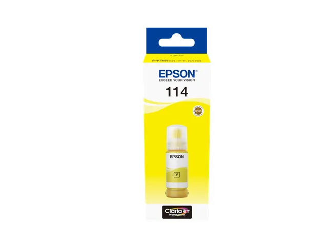 114 EcoTank Yellow ink bottle