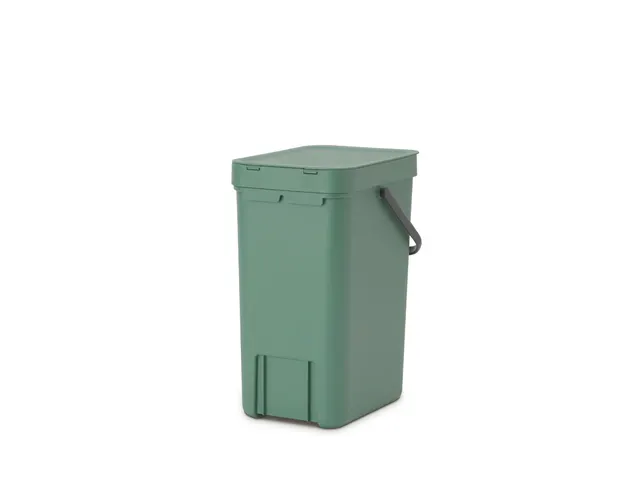 Afvalemmer Sort & Go 12 Liter Groen