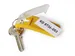 Sleutellabel Durable met ring assorti 6stuks