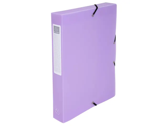 Boite de classement Exabox Dos 40mm Polypropylène 7/10e Chromaline pa