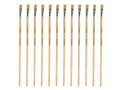 Lyonse penseel Kangaro #12 gelakt hout doos a 12 stuks