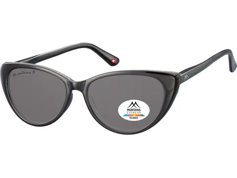 Zonnebril Montana met smoke glas zwart