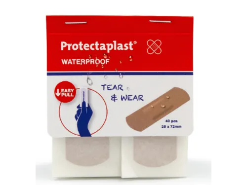Tear & Wear Waterproof Easy-Pull 25x72mm 5 x 40 stuks