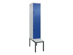 Dubbeldekse dekenkist,HxBxD 2120x400x815mm,1x2vak.,vak B 400mm