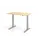 Elektrisch in hgte vst. zit-sta-bureau,HxBxD 700-1200x1200x800mm
