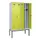 locker voor scheiding van kleding,HxBxD 2120x1200x500mm,4vak