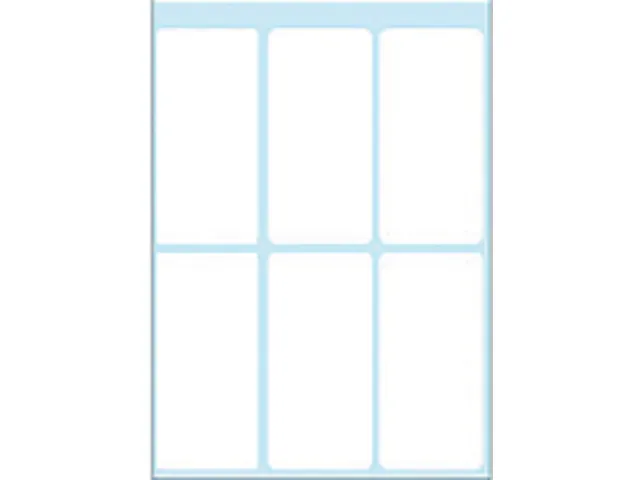 HERMA 3754 Universele etiketten 26x54mm Wit 42 stuks