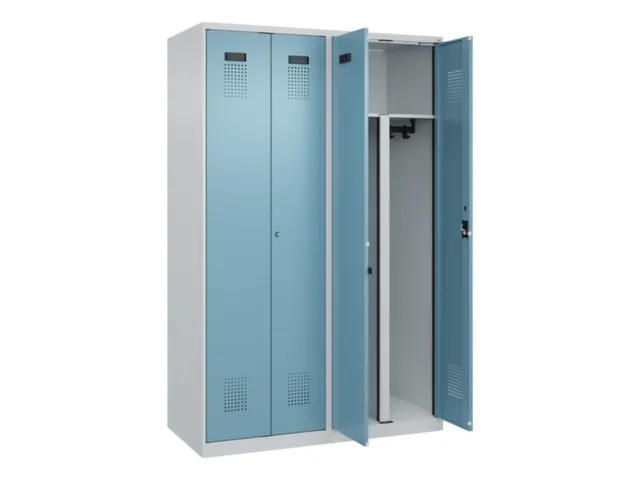 PBM-locker,HxBxD 1850x1200x500mm,4vak,vak B 300mm,cil.-slot