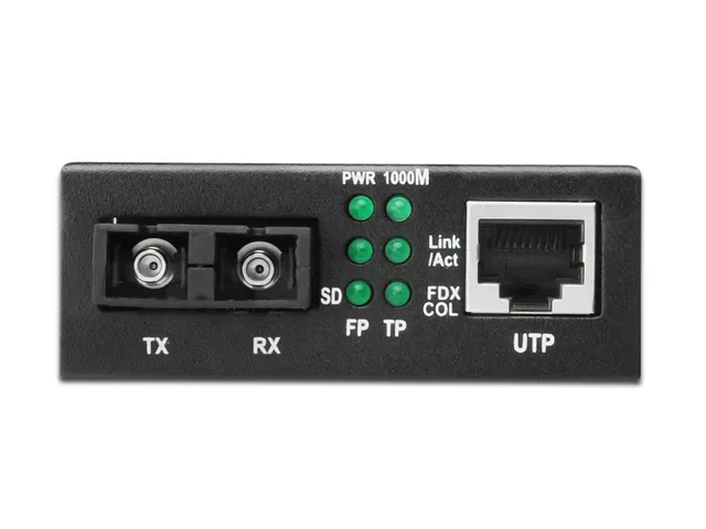 Convertisseur de média Gigabit Digitus multimode RJ45/ST