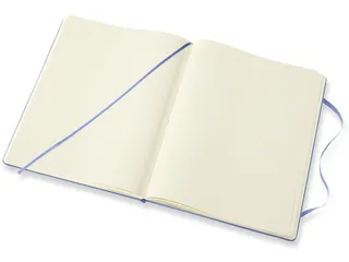 Notitieboek Moleskine XL 190x250mm blanco hard cover hydrangea blue - 7