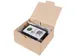 Boîte d'expédition 140x80x80mm 1 cannelure B Brun 50 pièces