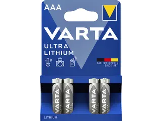 Batterij VARTA Ultra lithium 4x AAA - 3