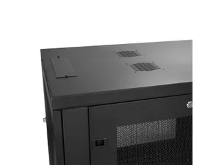2-post 6U wandmonteerbare netwerkkast 19 inch scharnierende patchkast - 6