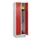 locker,HxBxD 1950x600x500mm,2vak,vak B 300mm,draaigrendel,sokkel