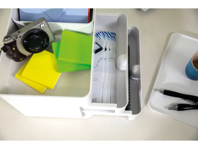 smart-box plus Han Allison 2 tiroirs et box blanc neige