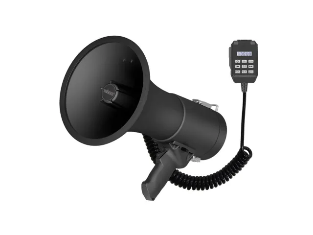 Krachtige Megafoon 50W met ingebouwde sirene Bluetooth